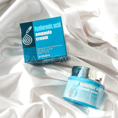 Zenzia Hyaluronic Acid Ampoule Cream ампульный крем для лица с гиалуроновой кислотой