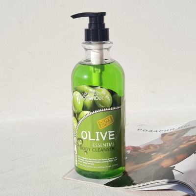 Гель для душа с экстрактом оливы FOODAHOLIC Olive Essential Body Cleancer 