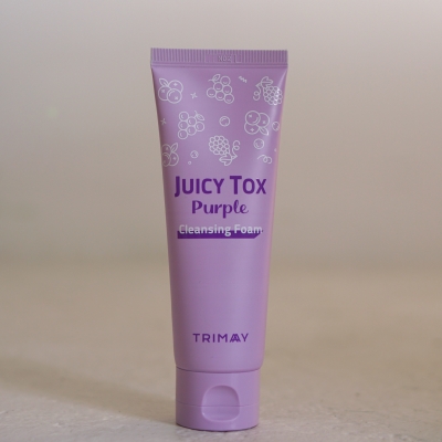 Trimay Juicy Tox Purple Cleansing Foam  Очищающая пенка  на основе фиолетового комплекса экстрактов фруктов