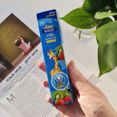 Komodo Toothpaste Fruits Детская зубная паста с фруктовым ароматом