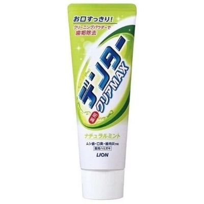 Dentor Clear Max Natural mint Зубная паста с чистящим порошком для защиты от кариеса со вкусом натуральной мяты