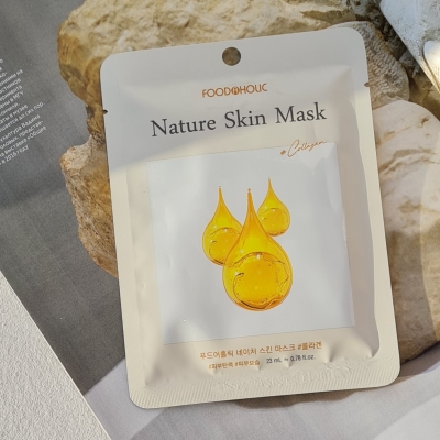 Омолаживающая тканевая маска для лица FOODAHOLIC Nature Skin Mask Collagen 