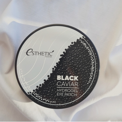 Esthetic House Black Caviar Hydrogel Eye Patch Гидрогелевые патчи с экстрактом черной икры 